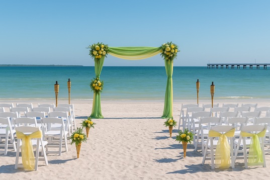 Tampa Beach wedding location