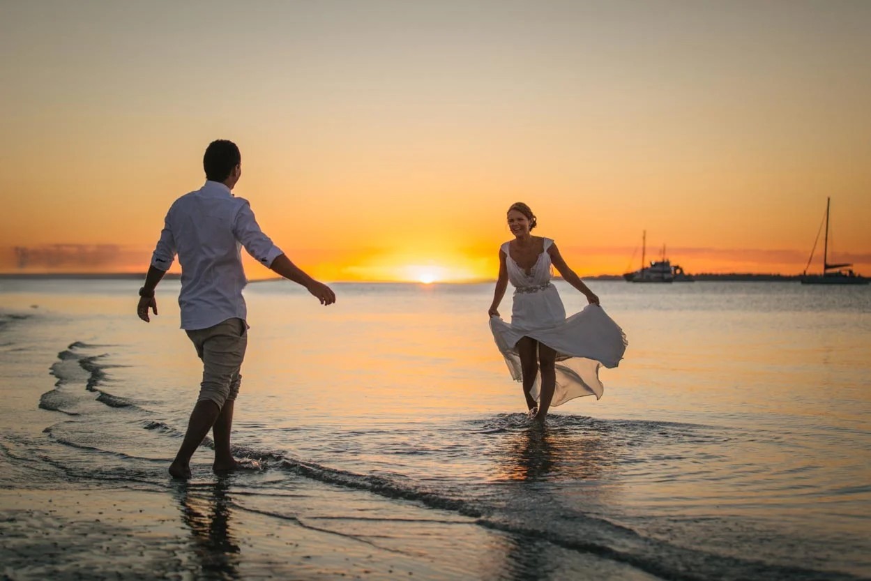 Sea-oat dunes and natural shoreline at Honeymoon Island